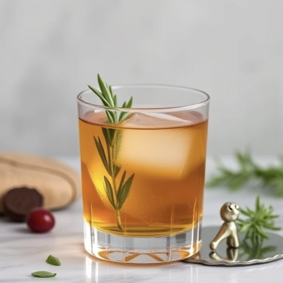 Picture of a cocktail called Rosemary Old Fashioned