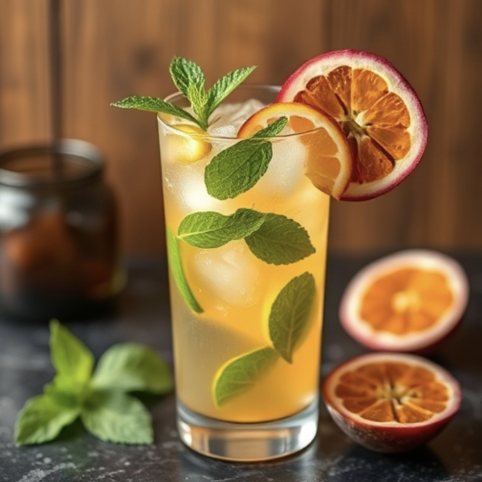 Picture of a cocktail called Passion Fruit Mojito
